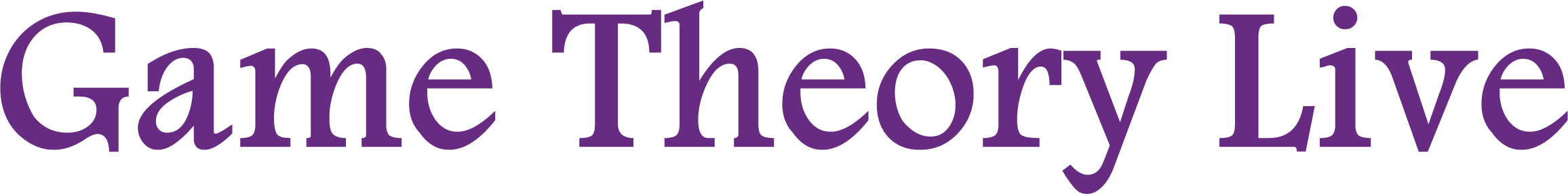 Laboratory Game Theory Live